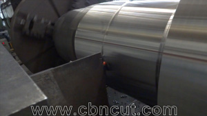 CBN hard turning roll