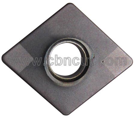 Coated CBN Insert C07 For Cast Iron Cutting CNGA 1204