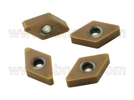 Coated CBN Insert C06 For Cast Iron Cutting DNGA