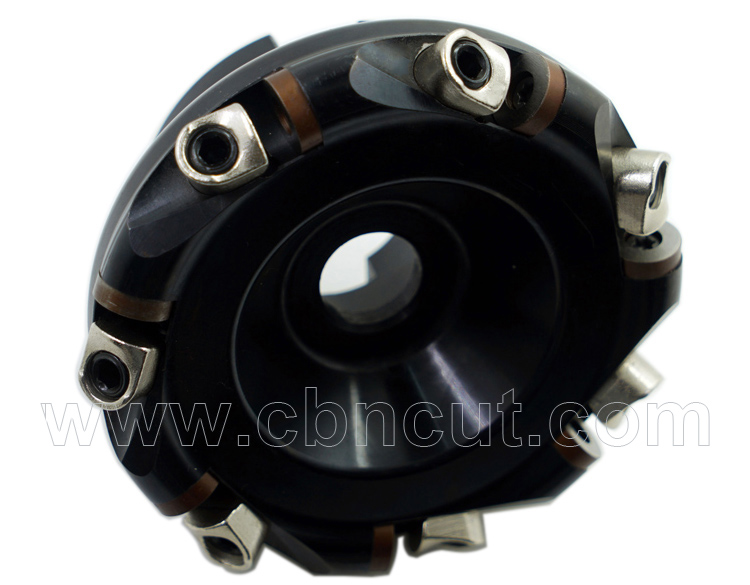 milling cutter for solid cbn insert