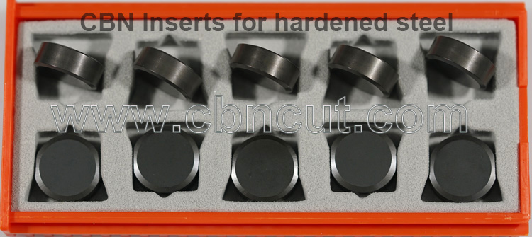 CBN Insert for hardened steel turning