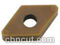 Coated CBN Insert C06 For Cast Iron Cutting DNGA